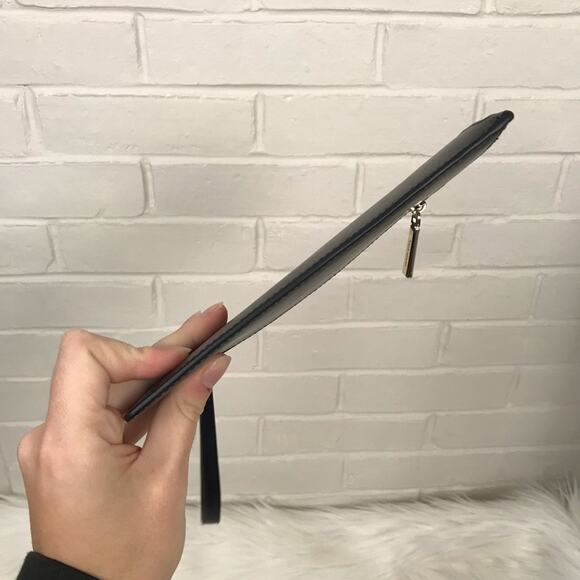 Kate Spade NWT Black Medium L-Zip Wristlet OS - Picture 4 of 7